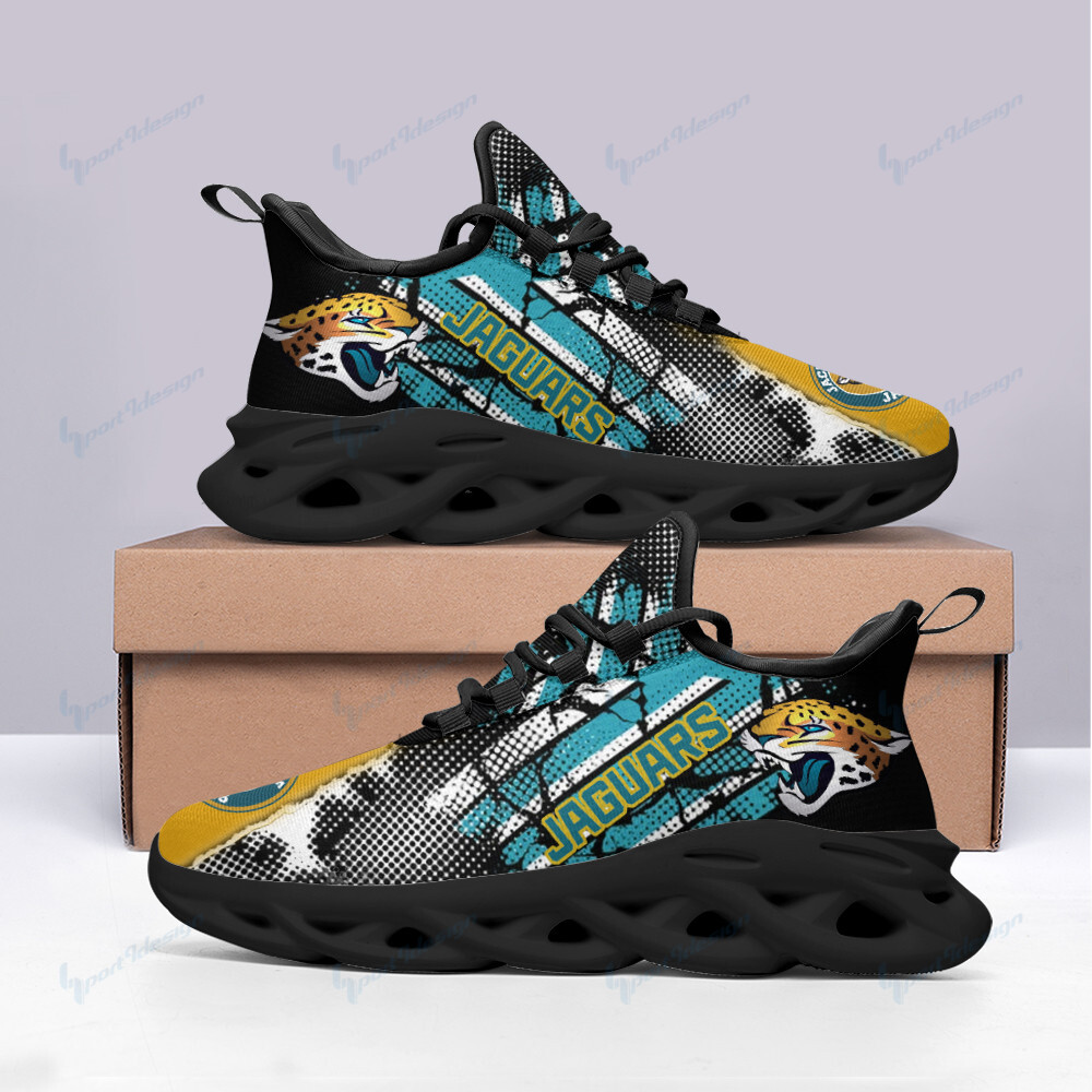 Jacksonville Jaguars Yezy Running Sneakers Bb221