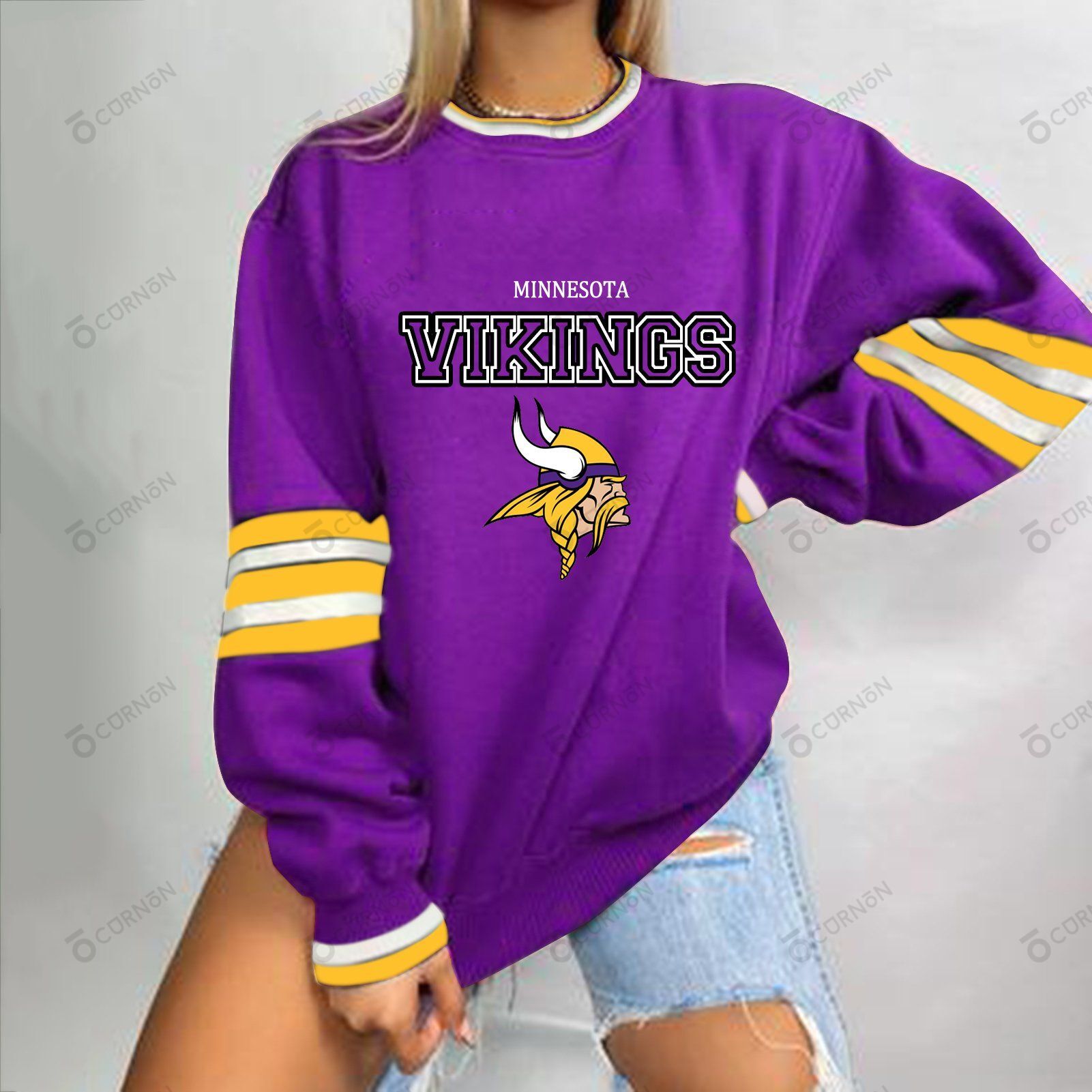 Minnesota Vikings  3D Printed Sweater