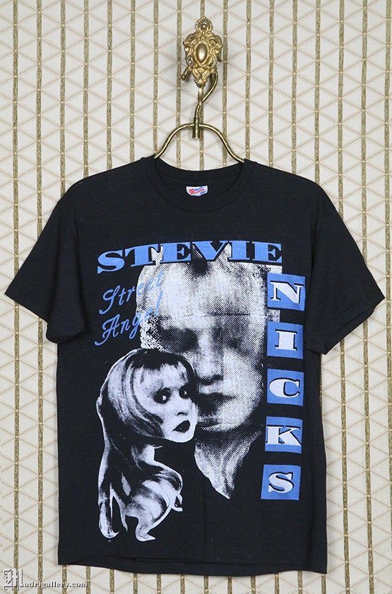 Stevie Nicks Concert Tour Shirt 1994 Fleetwood Mac White Shirtsoft Screen Stars Street Angel Shirt