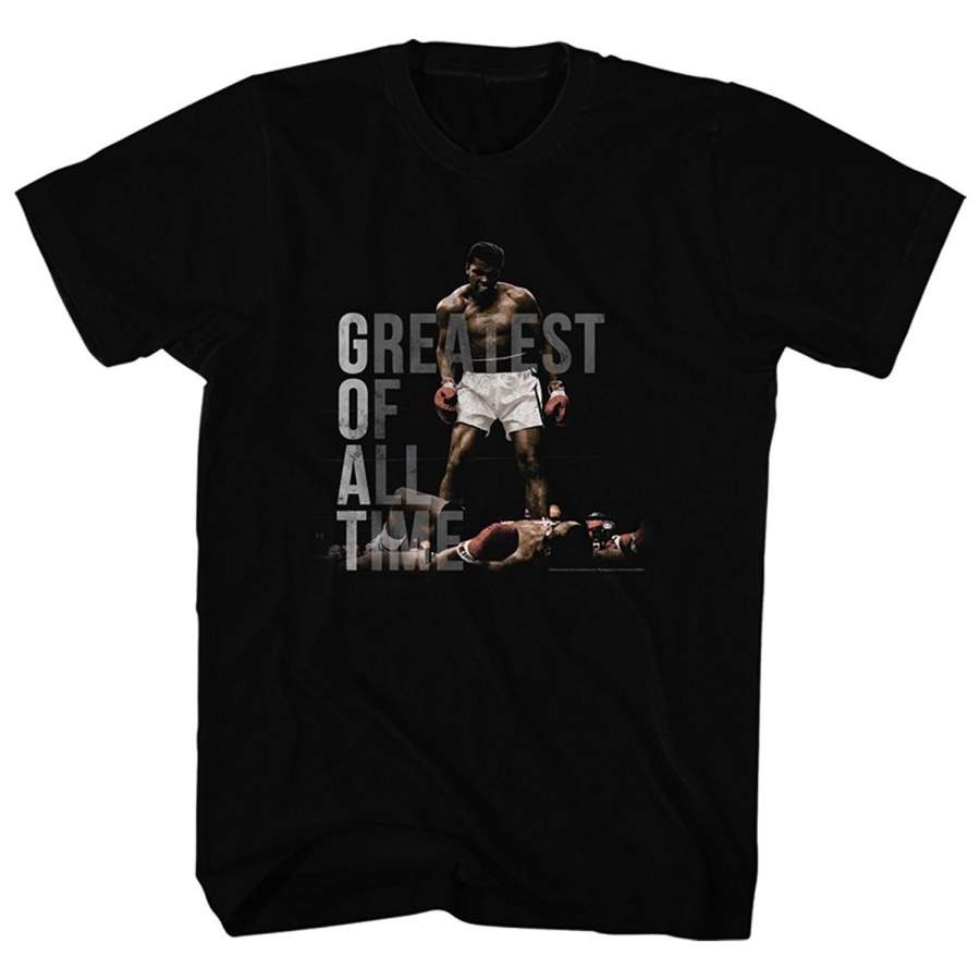 Muhammad Ali 60’s Greatest Boxer of All Time Knockout Vintage Style Adult Tshirt