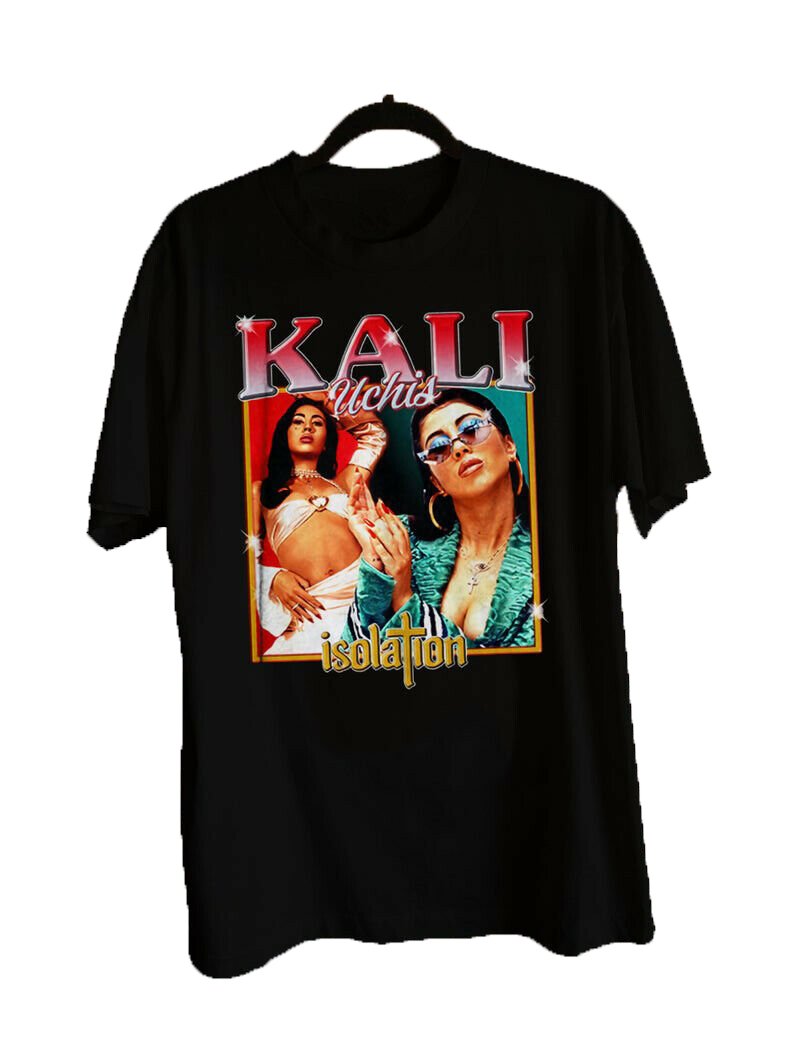 Vintage Kali Uchis Tour Concert Short Sleeve S-5XL Black T-shirt