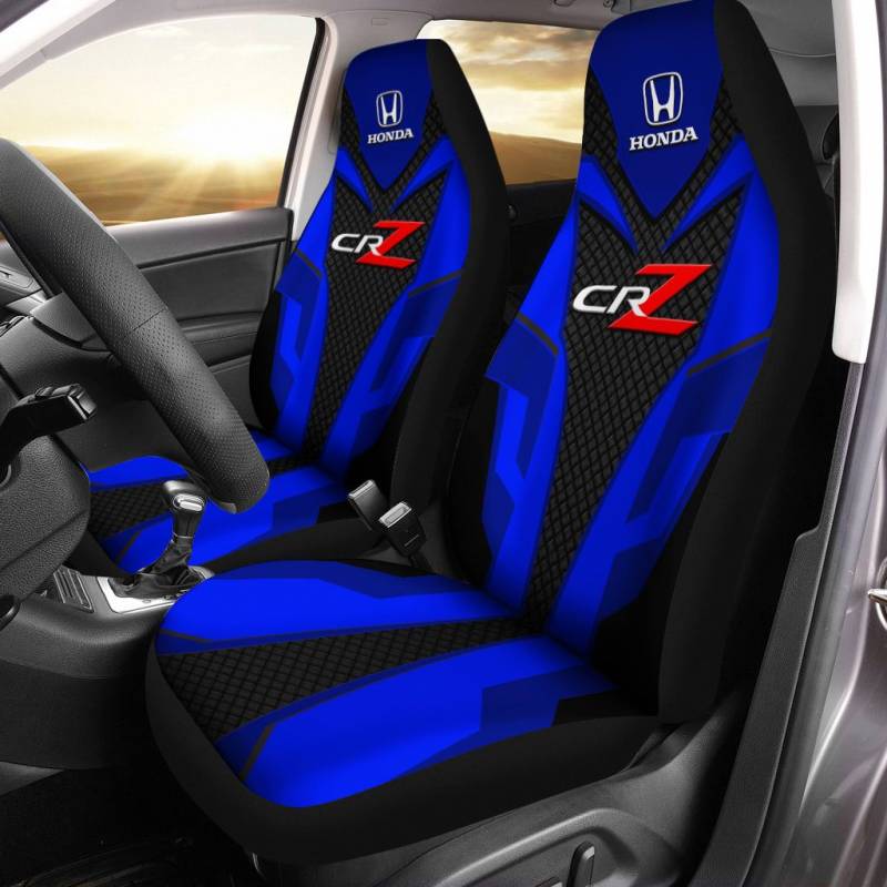 Honda CR-Z VTH Car Seat Cover (Set of 2) Ver 1 (Blue)