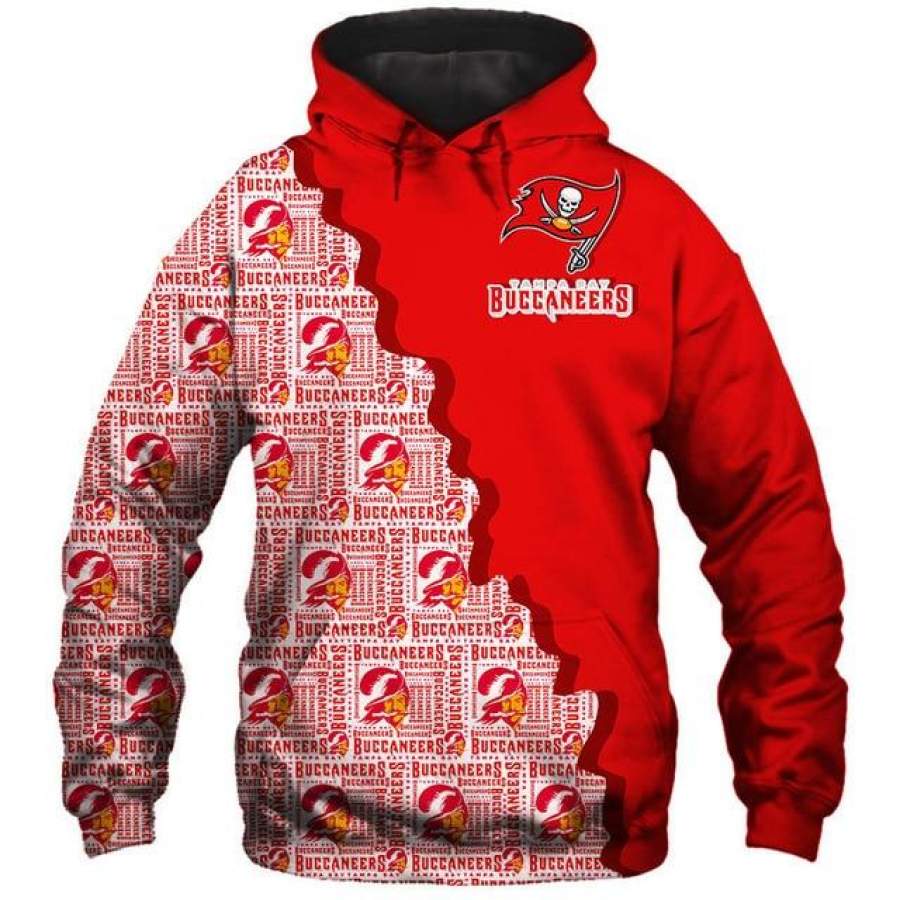 Tampa Bay Buccaneers Cool 3D Hoodie