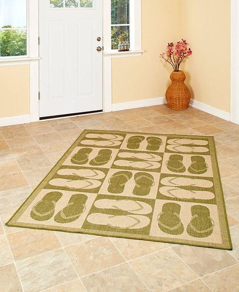 Flip Flop Collection Rectangle Rug 5
