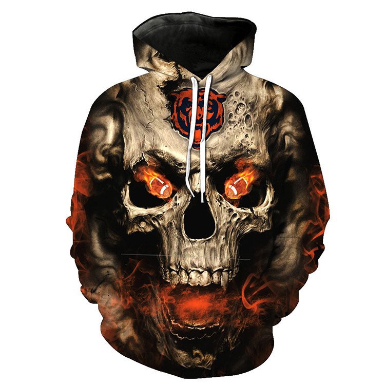 Chicago Bears Style 3 69 Unisex 3D Hoodie Gift For Fans