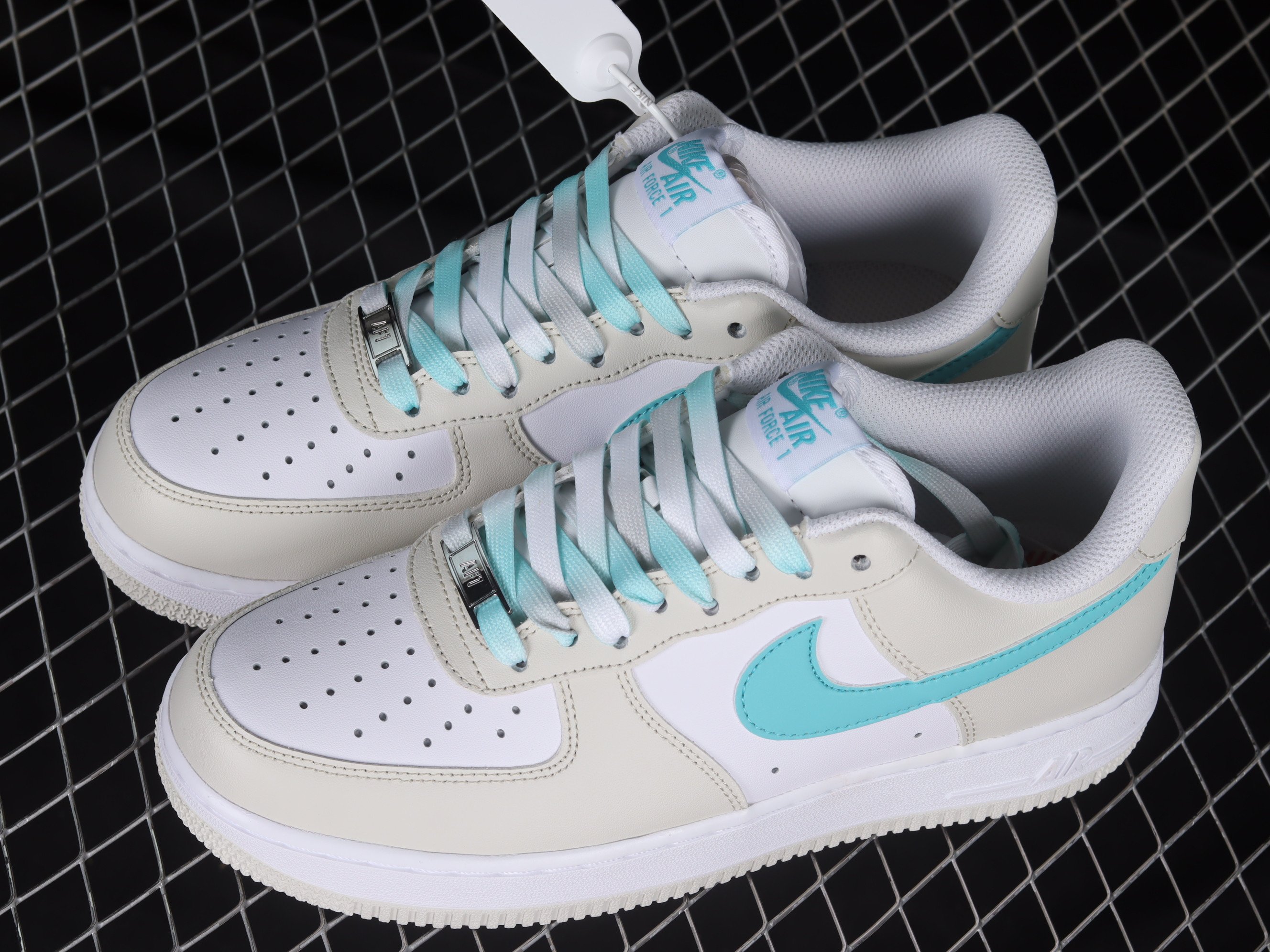 Nk Air Force 1’07 Low Shoes Sneakers – Blue Gradient Color SNK295341147