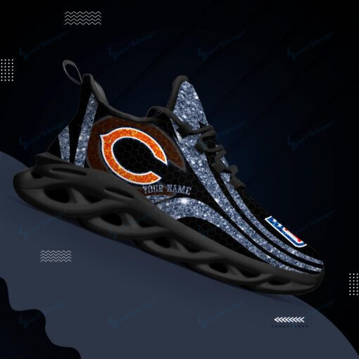 Chicago Bears Personalized Yezy Running Sneakers Bg870