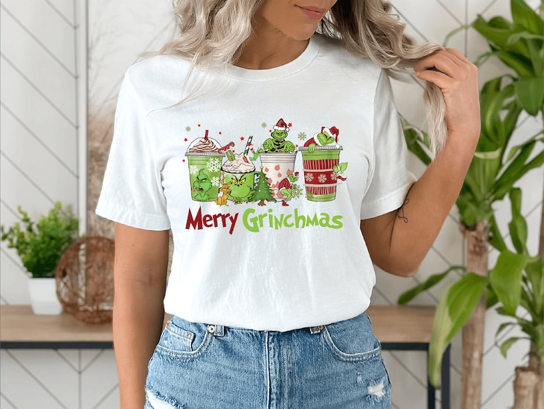 Christmas Shirt, Grinch Christmas Funny Shirt, Grinch Christmas Shirt, Christmas Shirt, Grinchmas Shirt, Christmas Vibes, Merry Grinchmas Christmas Gifts