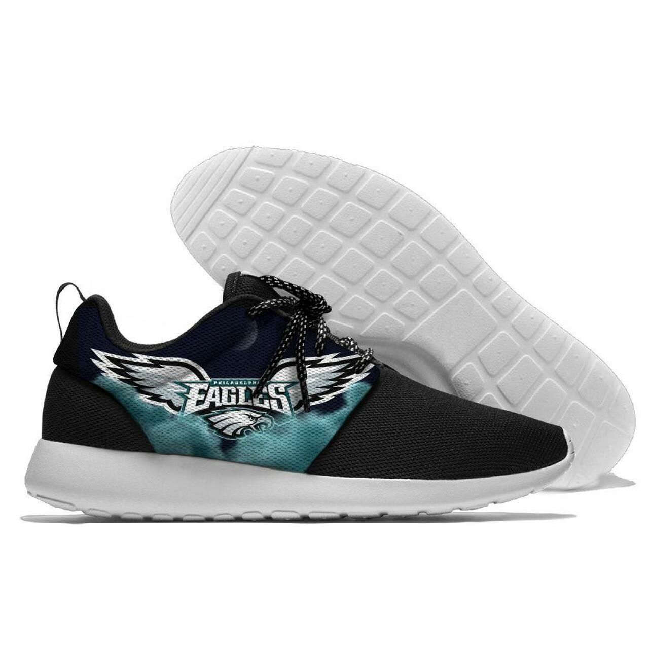 Mens And Womens Philadelphia Eagles Lightweight Sneakers, Eagles Running Shoes Shoes16537