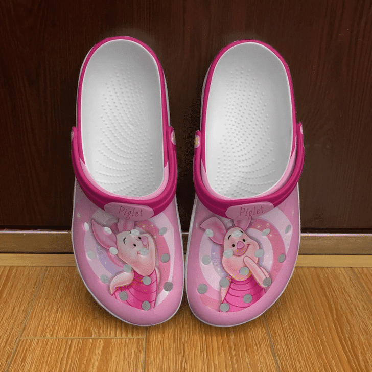 Custom Name Piglet Winnie The Pooh Crocs Crocband Clog Comfortable Water Shoes