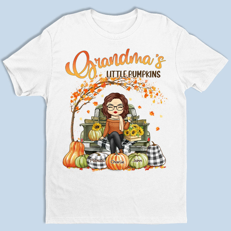 Grandma Knows Everything – Family Personalized Custom Unisex T-Shirt, Hoodie, Sweatshirt – Autumn Fall Gift For Grandma