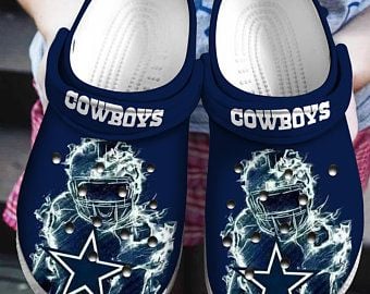 Dallas Cowboys Crocss Crocband Clog Clog For Mens And Womens Classic Clog Water Shoes Comfortable