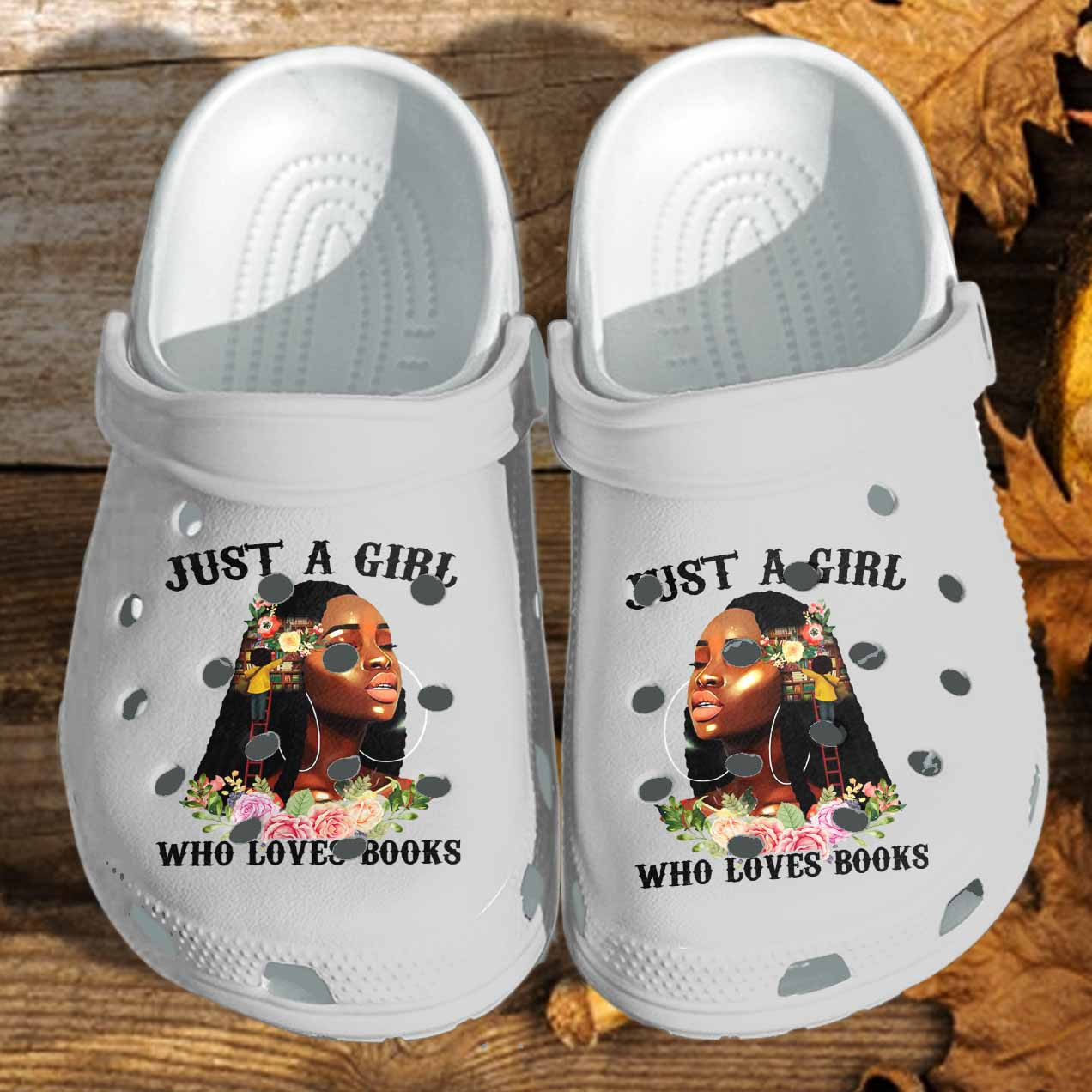 Black Girl Who Loves Book Shoes Croc &hellip;