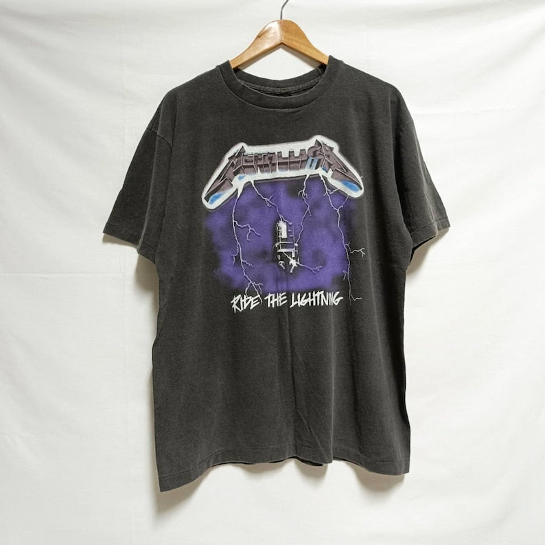 Metallica Tshirt Vintage Style | Xl Size | Streetwear | Very Faded