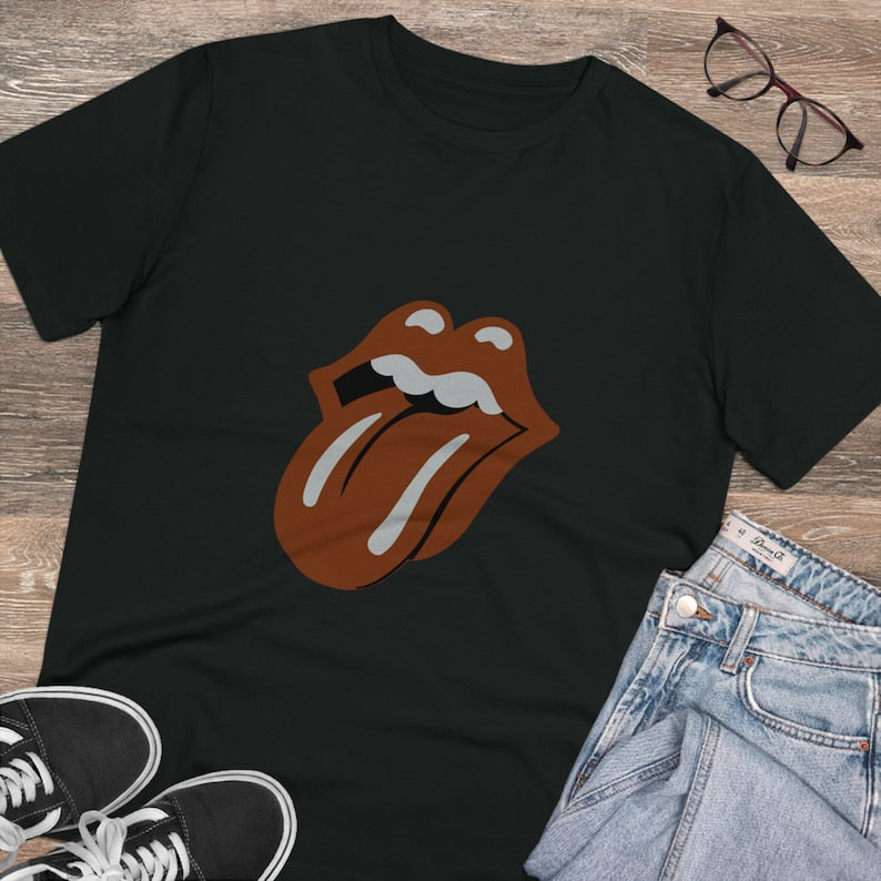 Rolling Stones Vintage T-Shirt Lick Rock Tshirt For Music Lover Gift Tshirt