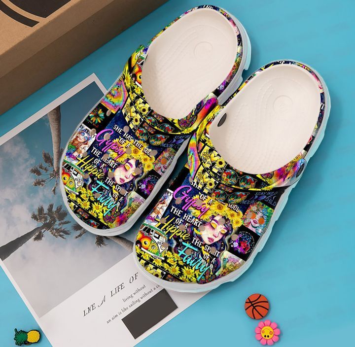 Hippie Girl Sku 1335 Crocs Clog Shoe &hellip;