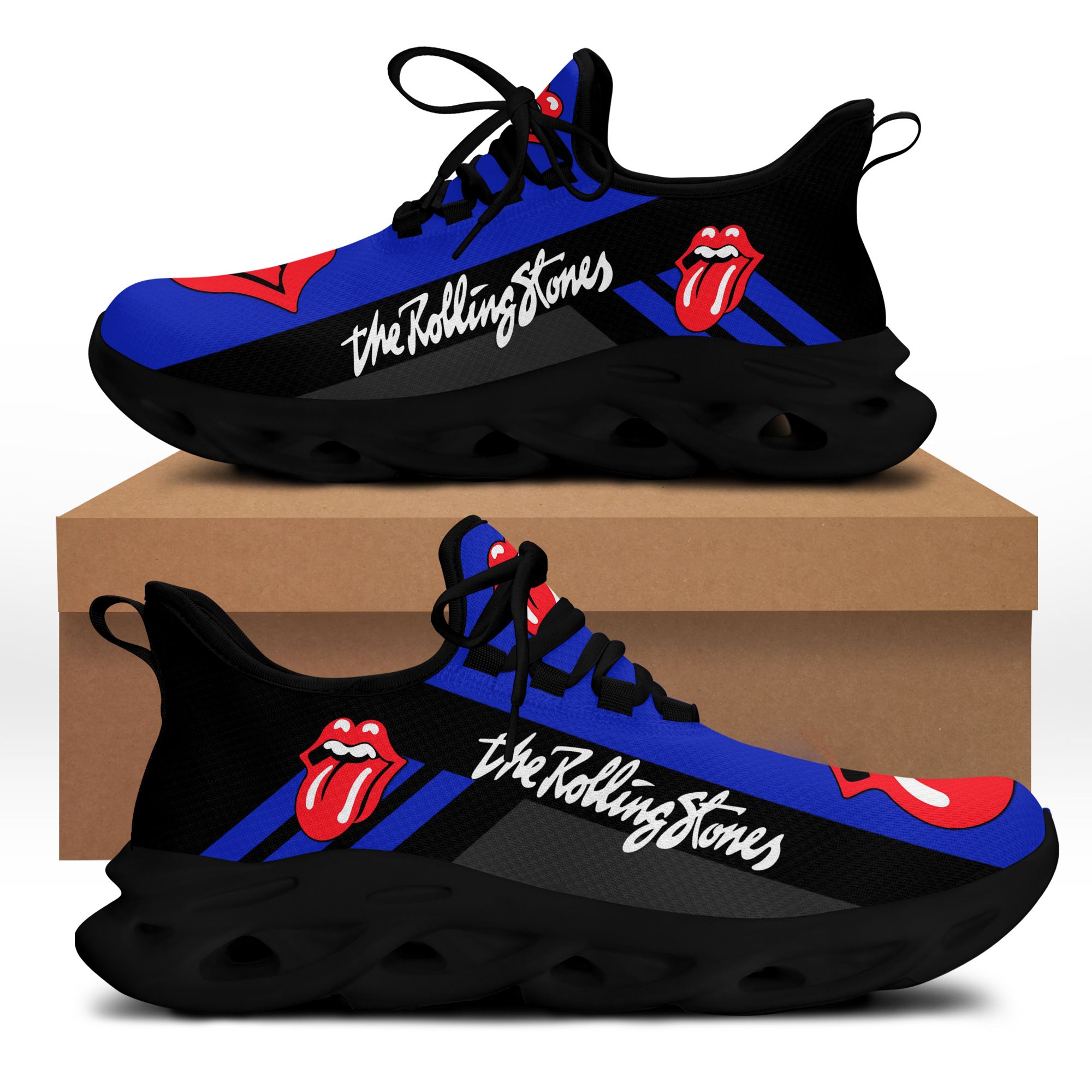 The Rolling Stones NTH-VA BS Running Shoes Ver 1 (Blue)