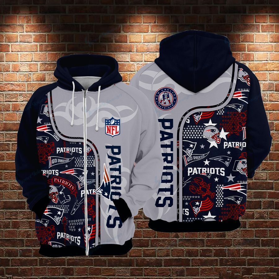 New England Patriots Fashion 3 Hoodie