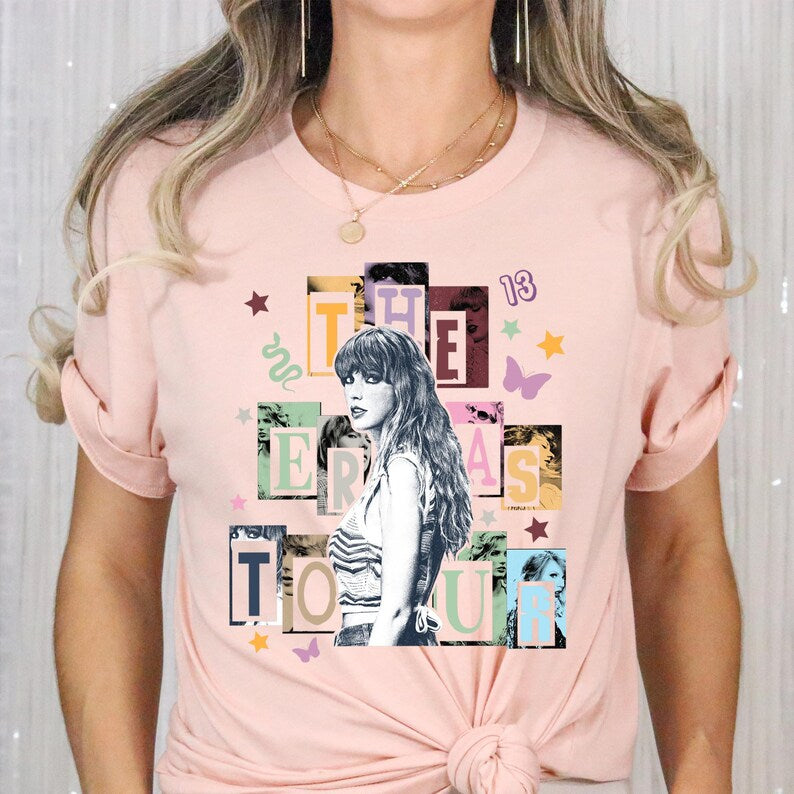 Album Tee, Taylor Swift Eras Tour T-Shirt, Taylor Shirt, Swift Girls Graphic, Taylor Swift Fan Shirt Swiftie Eras Tour Shirt