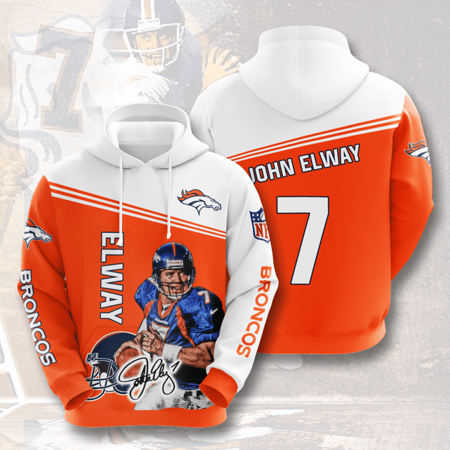 John Elway Denver Broncos Denver Broncos 19 Unisex 3D Hoodie Gift For Fans