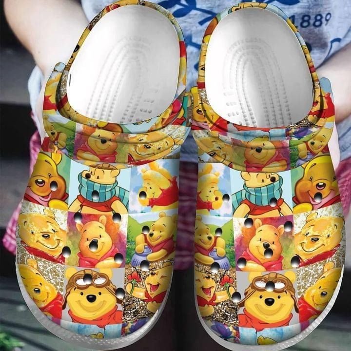 Bear Pooh Funny Winnie The Pooh For Lover 3D Crocband Clog