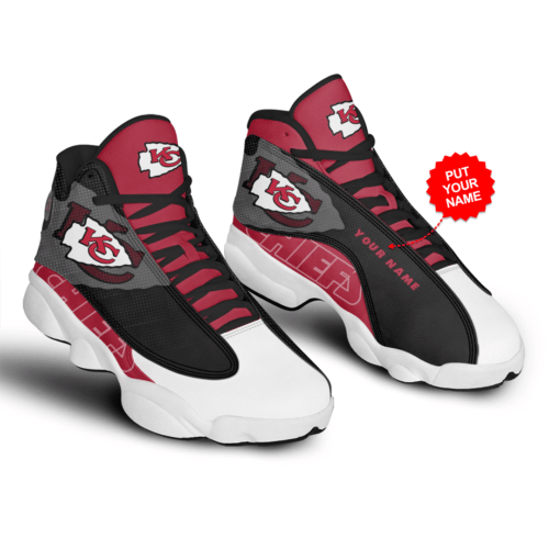 Kansas City Chiefs Air Jordan 13 Shoes Personalized