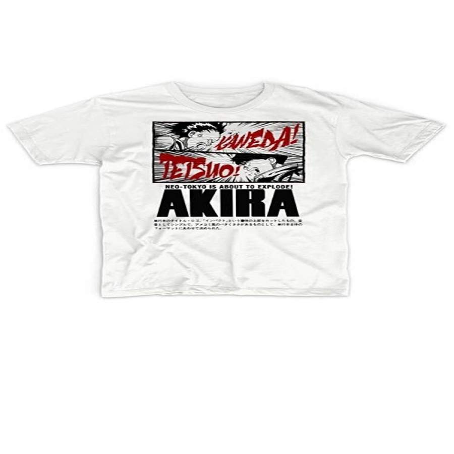 Akira Men T-shirt Cyberpunk Neo Tokyo Must Explode Classic Vintage