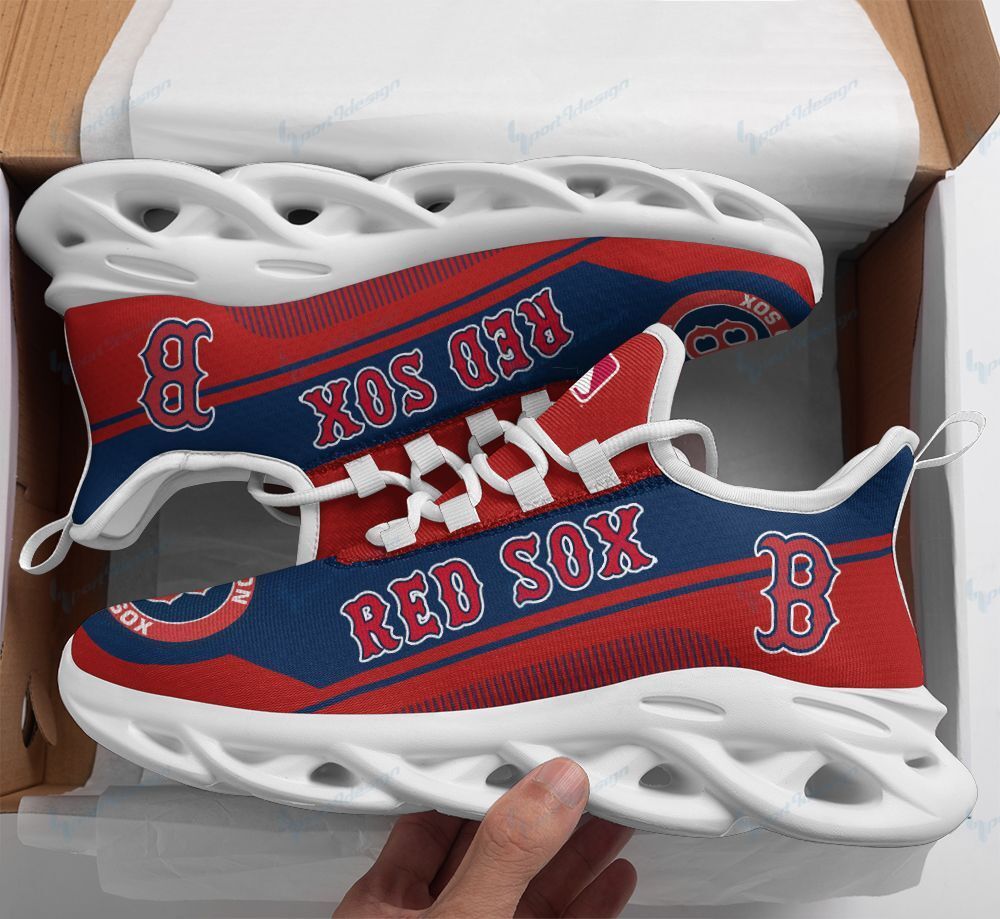 Boston Red Sox Yezy Running Sneakers 86