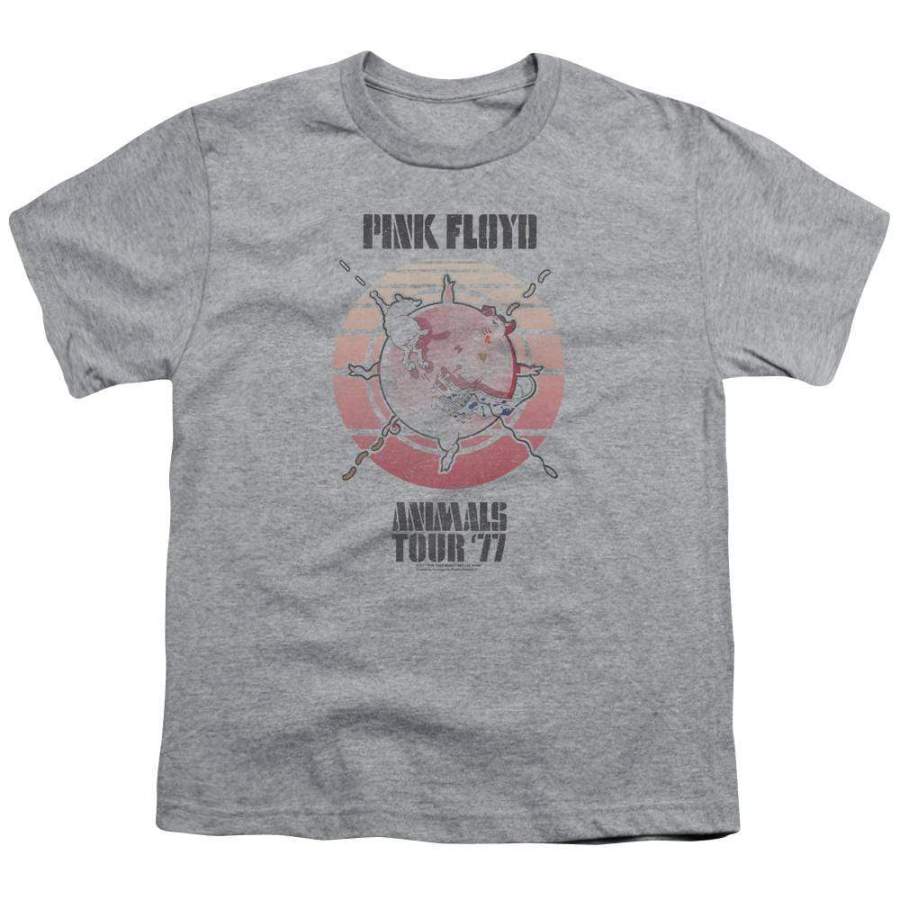 Pink Floyd Animals Tour 77 Youth T-Shirt (Ages 8-12)