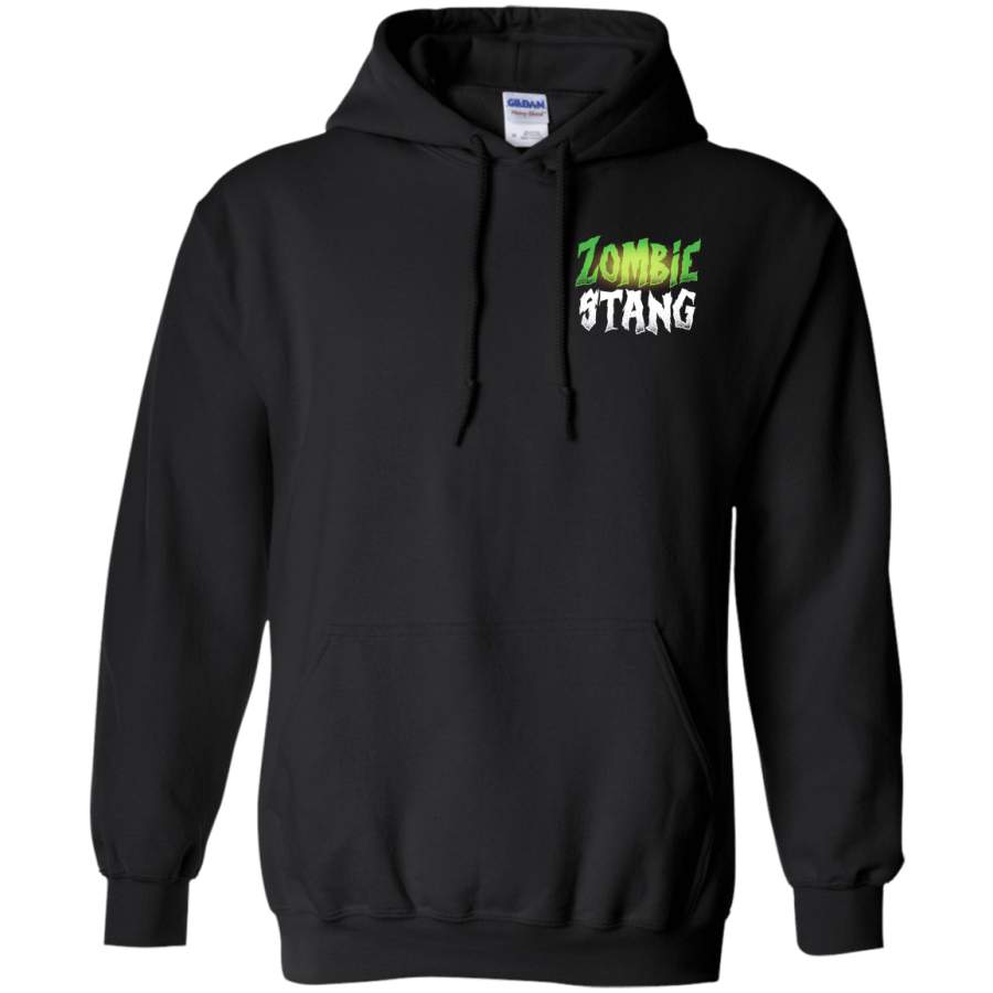 Zombie Stang Halloween Ford Mustang Pullover Hoodie