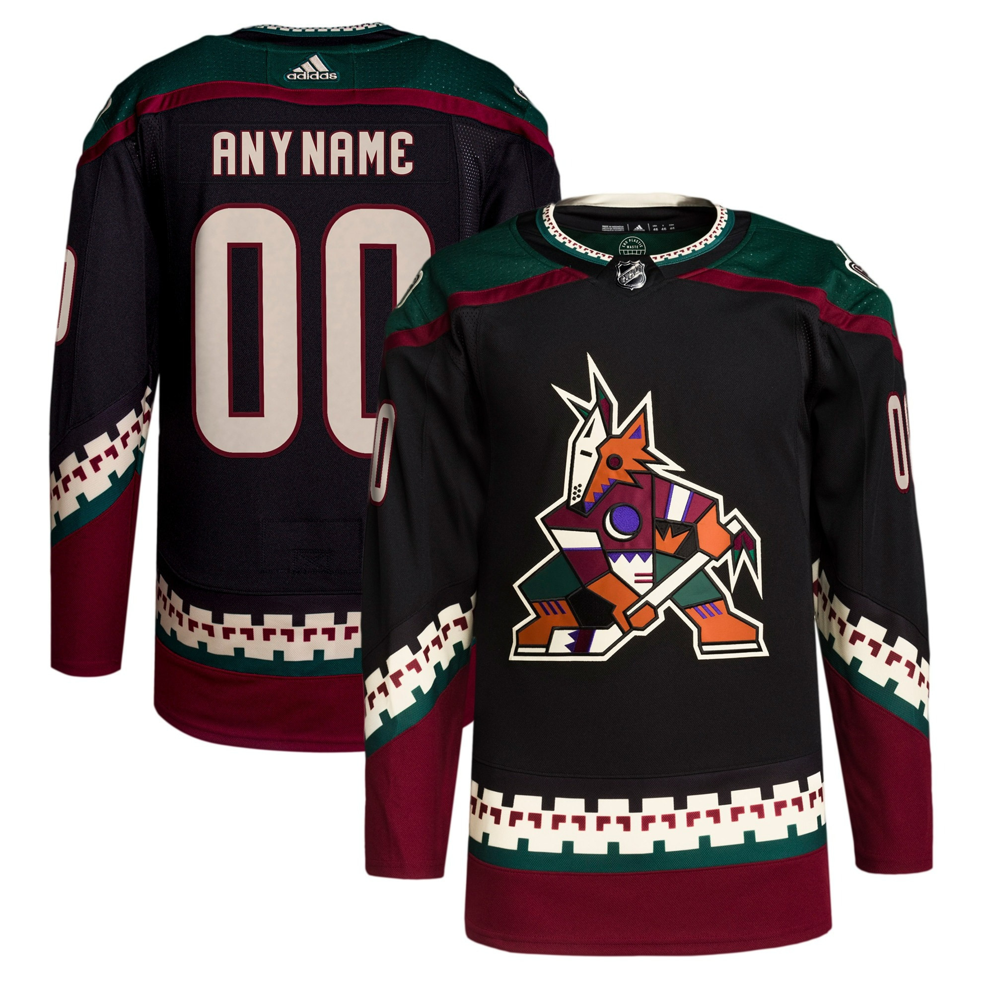 Arizona Coyotes Home Primegreen Custom Jersey – All Stitched