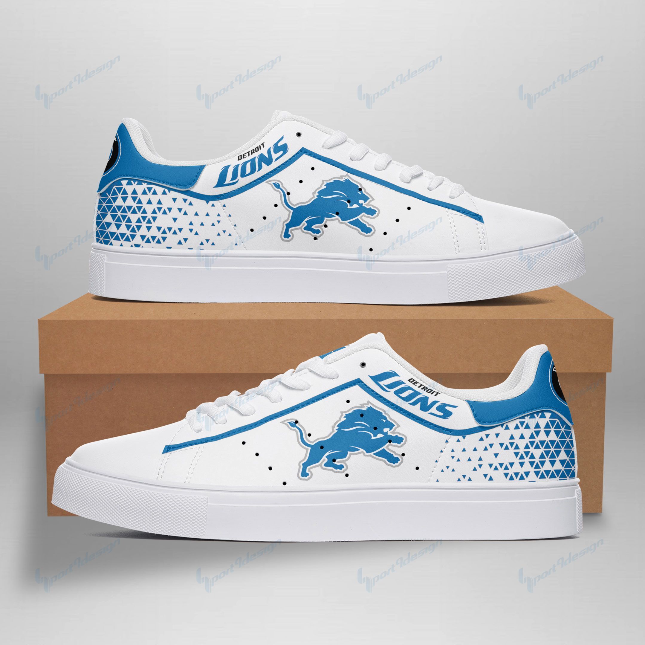 Detroit Lions SS Custom Sneakers 121