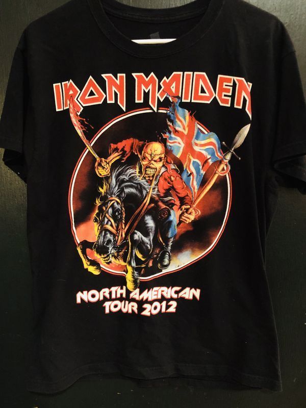 2012 Iron Maiden Tour Shirt