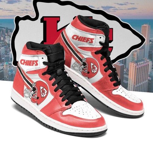 Kansas City Chiefs Jordan Sneakers For Fan High Top Custom Shoes Air Jordan High Sneakers Sport Sneakers V4030