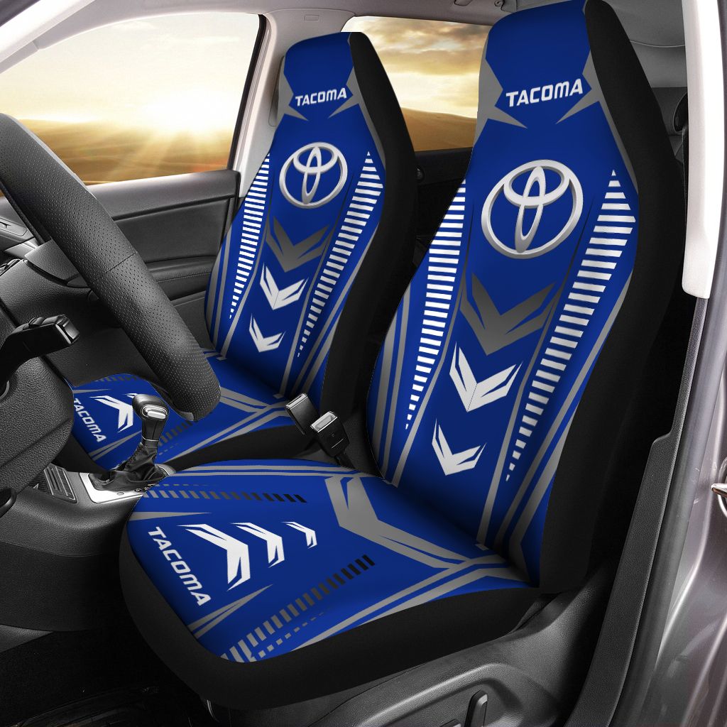 Toyota Tacoma DVT-NH Car Seat Cover (Set of 2) Ver5 (Blue)