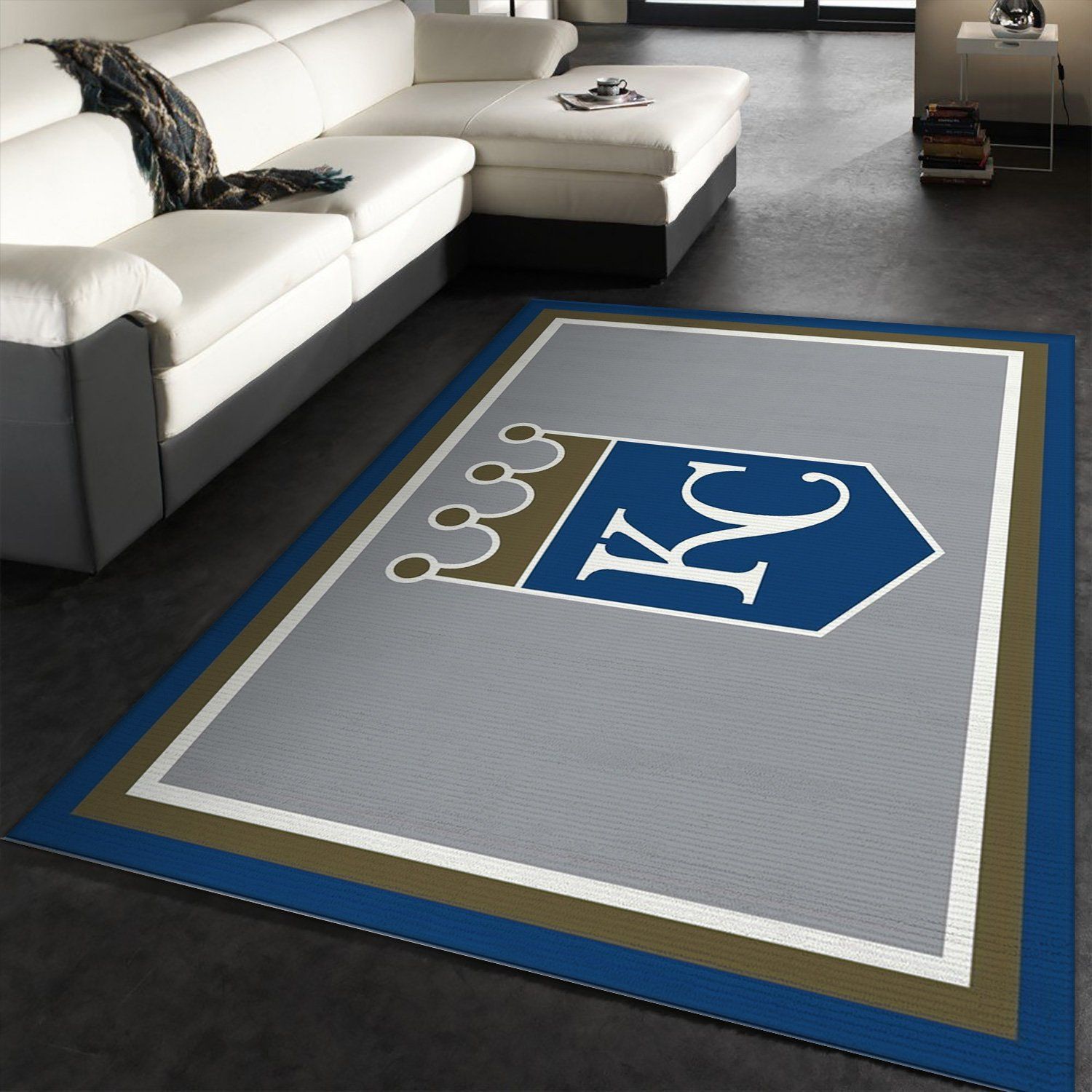 Kansas City Royals Imperia Spirit Rug All Over Print Logo Custom Area Rug Carpet Full Sizes Home Living Rug Carpet Decor