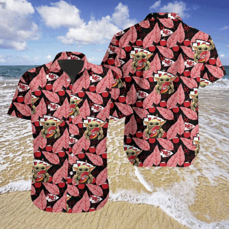 Kansas City Chiefs Flower Hawaii 3D Shirt With Shorts KSCC3D05180620