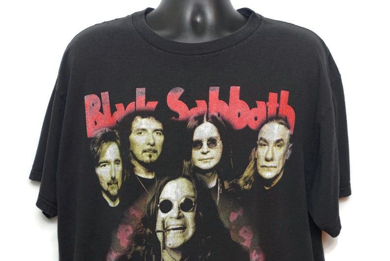 1999 Ozzy Osbourne Black Sabbath Ozz Fest – Vintage T Shirt Rob Zombie – Ozzy Rules Heavy Metal 2 Sided 90s Concert Band T-Shirt