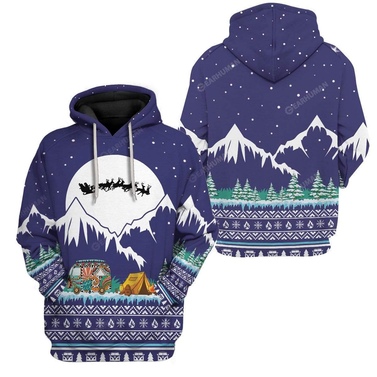 Ugly Christmas 2 Camping Custom Hoodie – Amazing Gift Idea