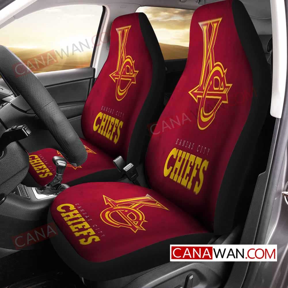 Kansas City Chiefs Style113 3D Customized Personalized Car Seat Cover