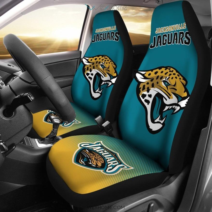 New Fashion Fantastic Jacksonville Jaguars Car Seat Covers Unique Car Gift 2021