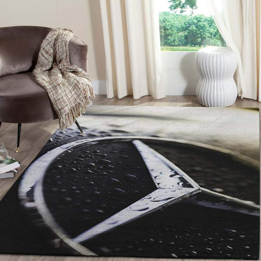 Mercedes Logo SuperCars Area Rugs Living Room Carpet FN151218 Local Brands Floor Decor The US Decor