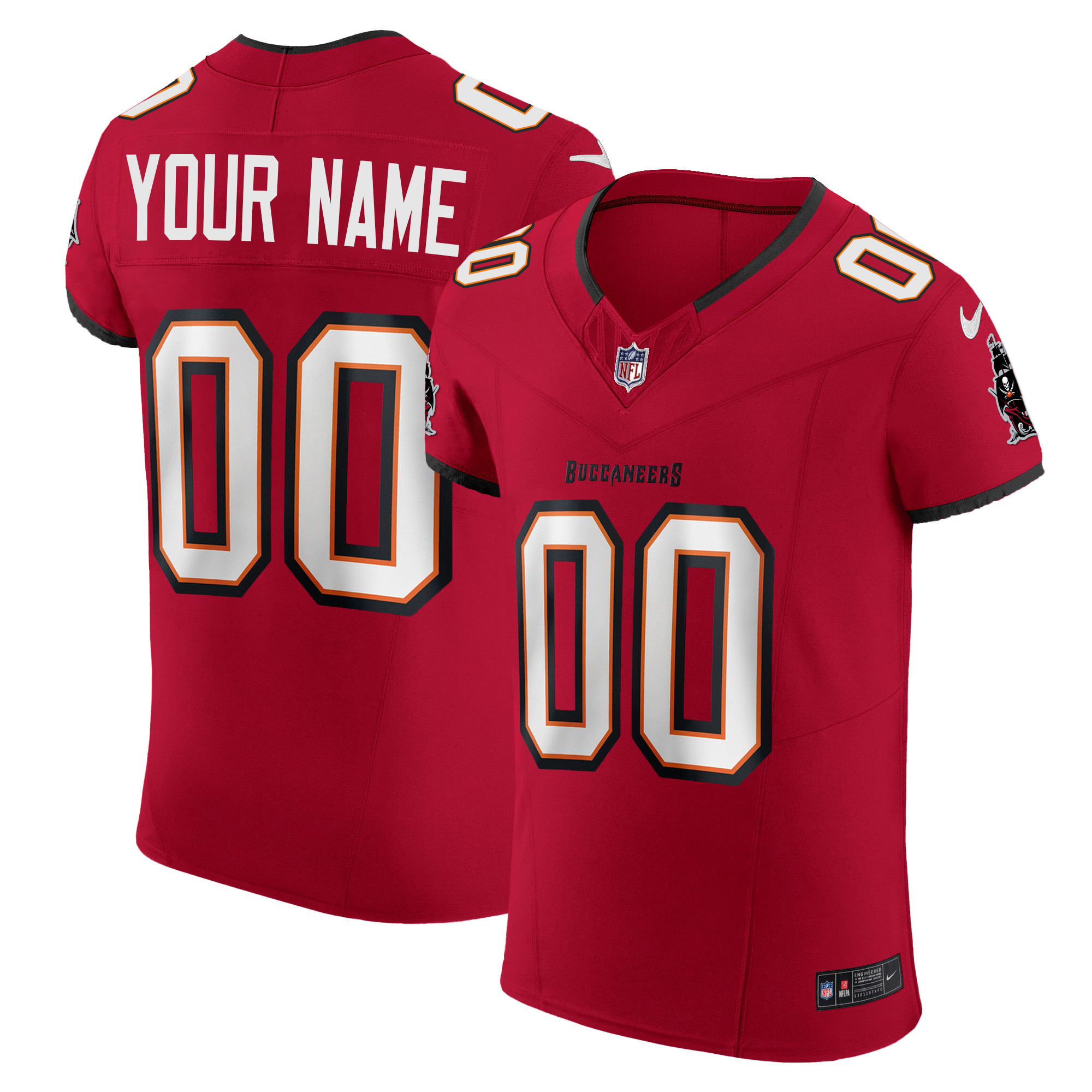 Buccaneers Vapor Elite Custom Jersey – All Stitched