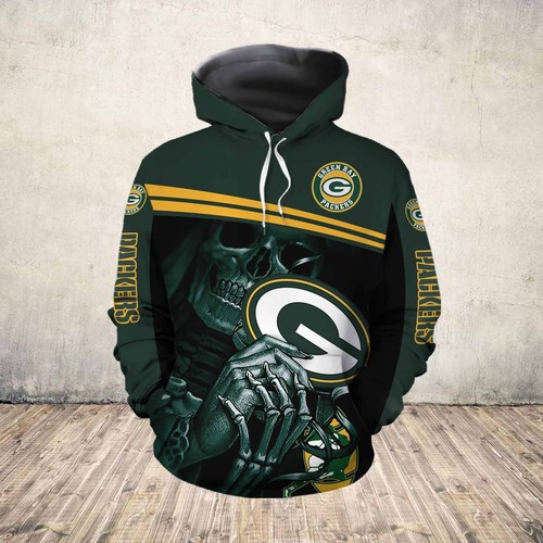 Green Bay Packers 81 Unisex 3D Hoodie Gift For Fans