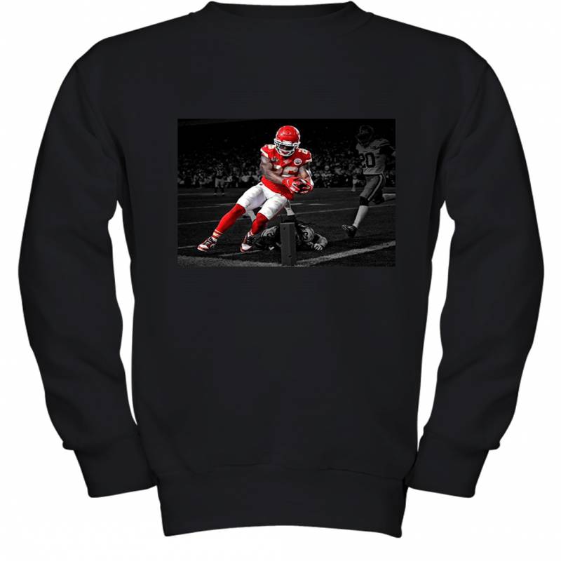 Super Bowl 54 Kansas City Chiefs Damien Williams scores The Game Winning Touch Down During The Super Bowl Youth Sweatshirt