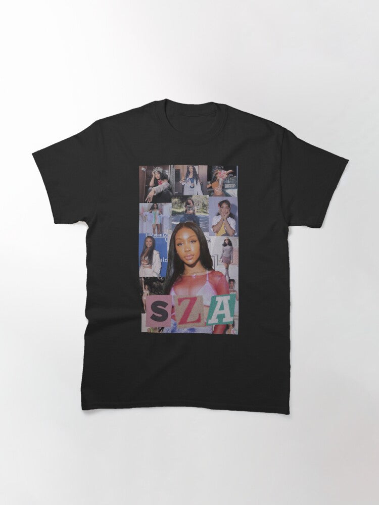 Sza Vintage Style Shirt, Sza New Bootleg 90S Black T-Shirt, Music Rnb Singer Rapper Shirt, Gift For Fan, Vintage Style Shirt