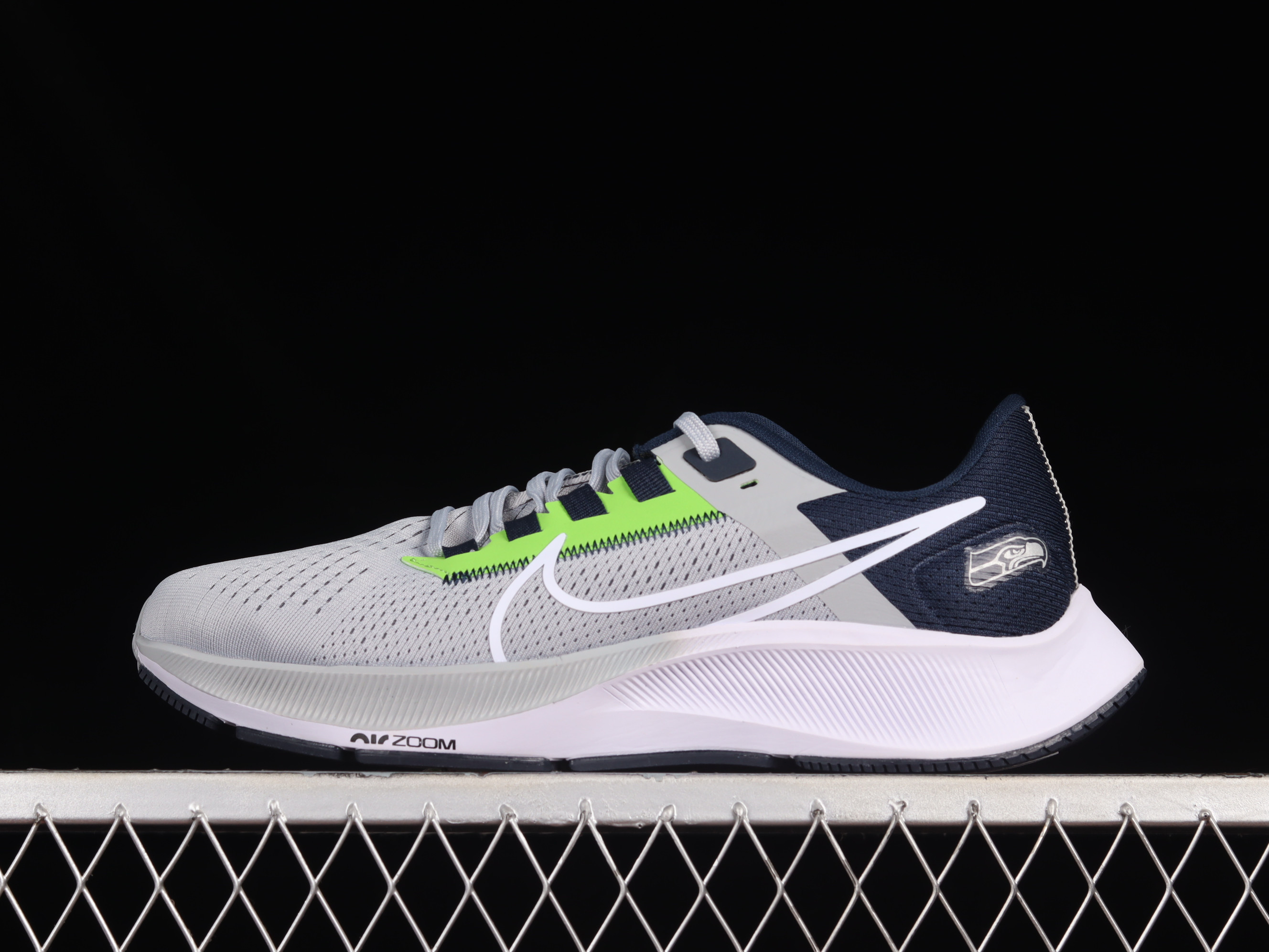 NFL x Air Zoom Pegasus 38 ‘Seattle Seahawks’ Shoes Sneakers, Men SNK523664217