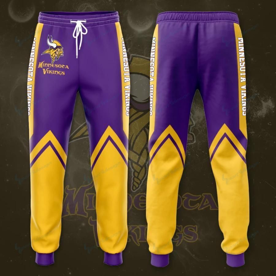 Minnesota Vikings 3D Printed pocket Sweatpant 20