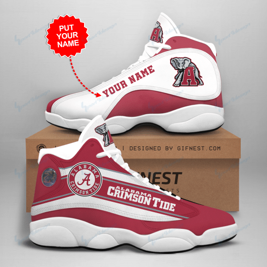 Alabama Crimson Tide Personalized AJD13 Sneakers 995