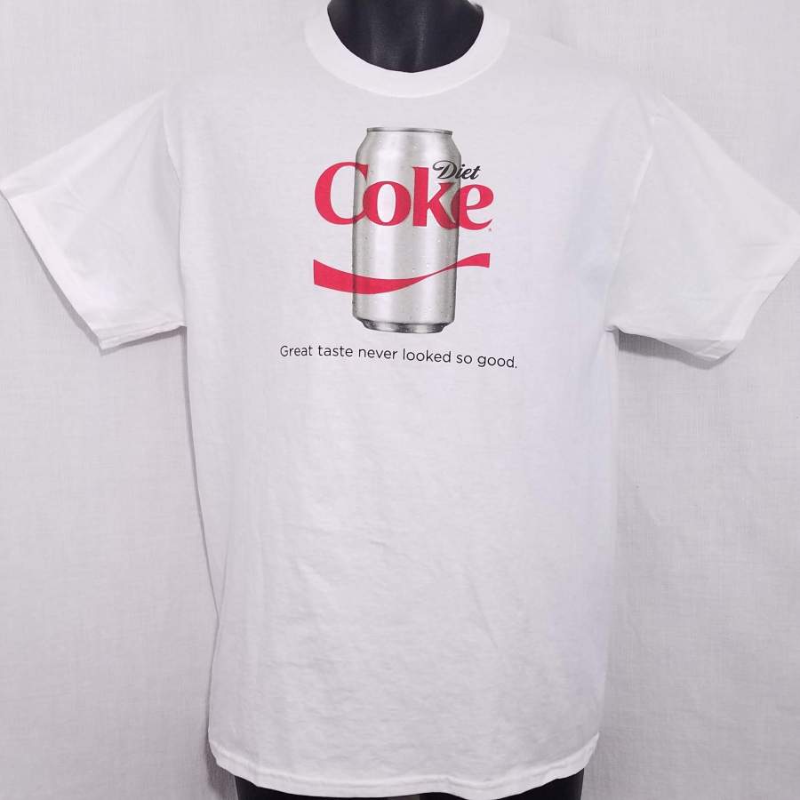 Diet Coke T Shirt Vintage Coca Cola Short Sleeve Men’s T-Shirt